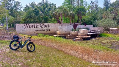 North Port welcome sign